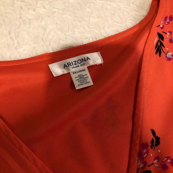 Arizona Jeans coral romper - Picture 8 of 8